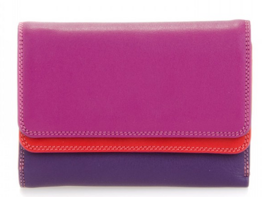Mywalit Double Flap Wallet Sangria