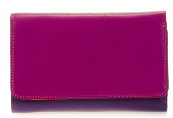 Mywalit Large Tri Fold Wallet Sangria