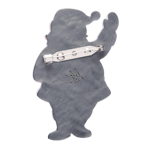Erstwilder Merry Menagerie Santas Surprise Brooch
