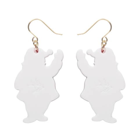 Erstwilder Merry Menagerie Santas Surprise Drop Earrings