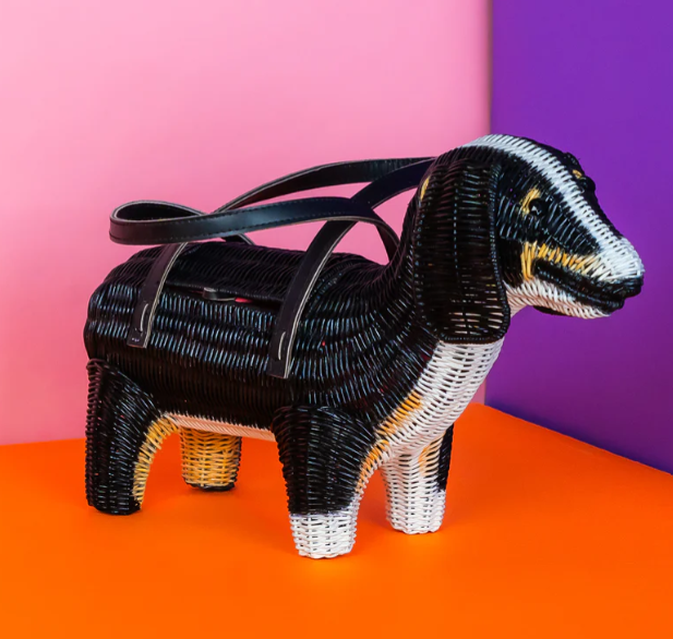 Wicker Darling Snag the Midi Sausage Dog