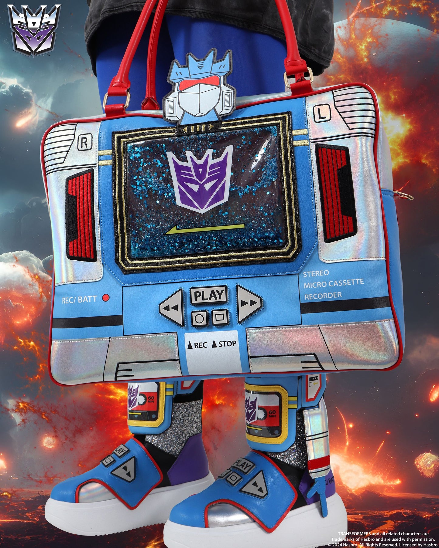 Irregular Choice Transformers Soundwave Bag