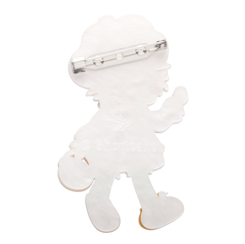 Erstwilder Strawberry Shortcake Strawberry Strolling Brooch