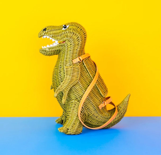 Wicker Darling Sue the T Rex Bag