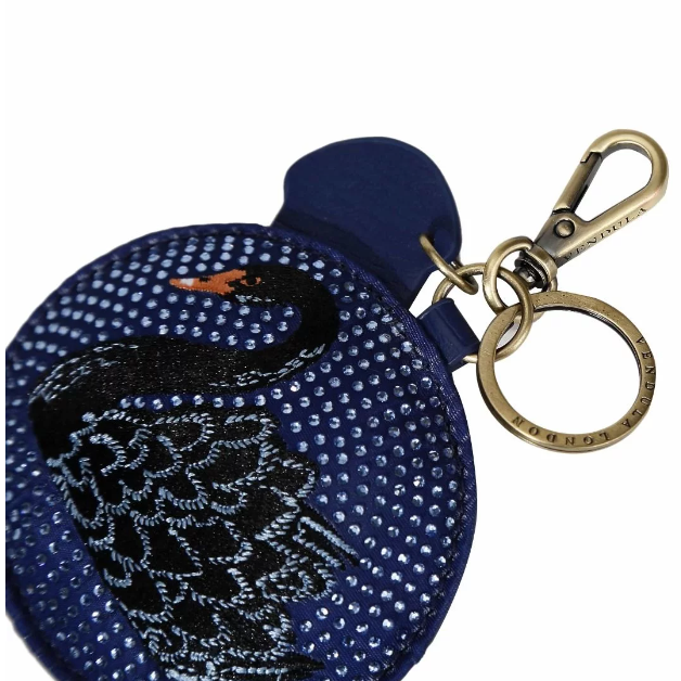 Vendula Animal Park Black Swan Key Charm