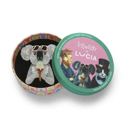 Erstwilder Lucia The Sweetest Koala Brooch