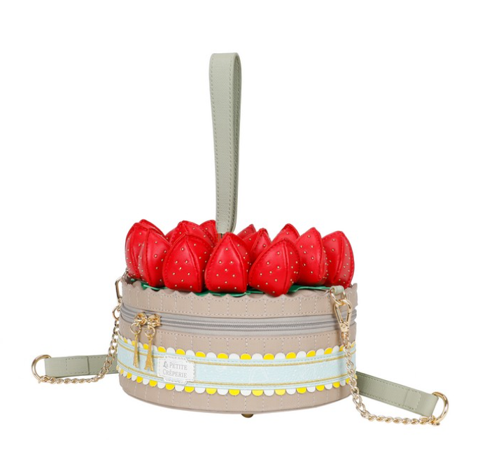 Vendula La Petite Creperie Strawberry Tarte Bag