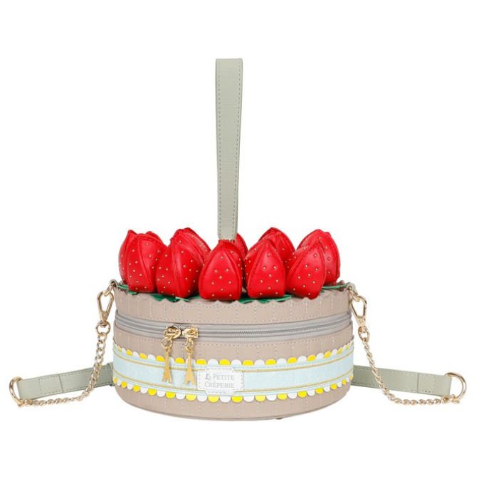 Vendula La Petite Creperie Strawberry Tarte Bag