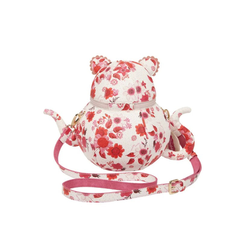 Vendula Perfectly Pink Afternoon Tea Bus Kitty Teapot