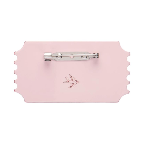 Erstwilder A Day at the Fair Ticket To Ride Brooch