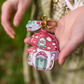 Vendula Fairy Village Toadstool House Key Charm