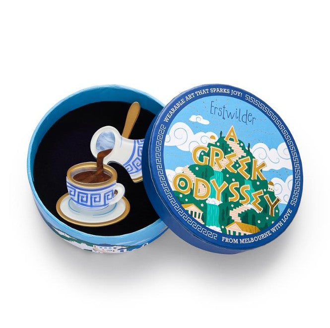 Erstwilder A Greek Odyssey Traditional Brew Brooch