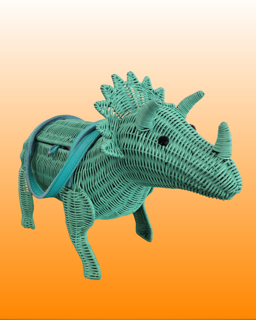 Wicker Darling Mary the Triceratops