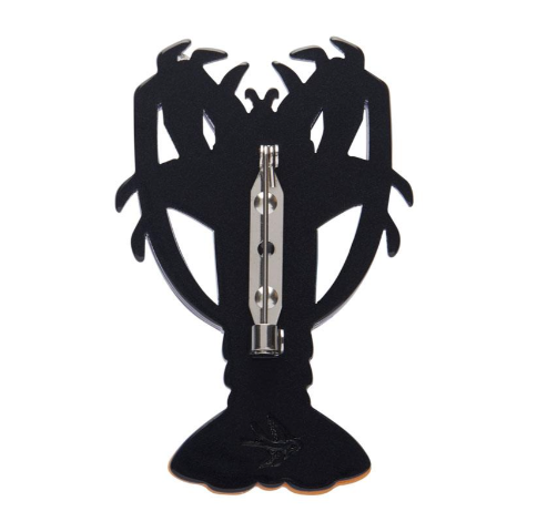 Erstwilder Great Barrier Reef Tropical Rock Lobster Brooch