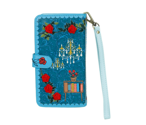Vendula Vintage Rose Universal Flip Phone Wallet