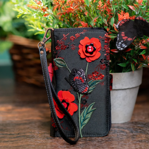 PREORDER Vendula Butterfly Garden Universal Flip Phone Case