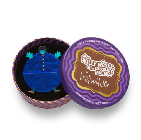 Erstwilder Violet Beauregarde Brooch