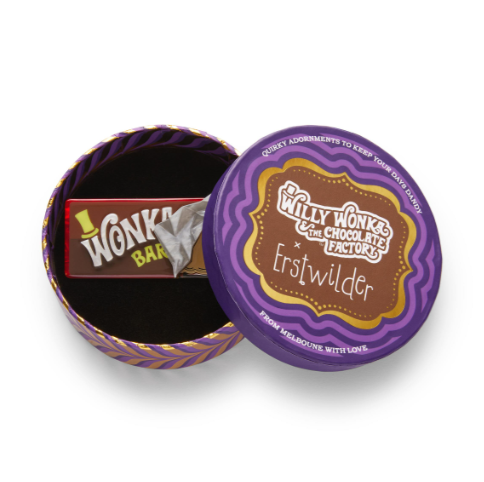 Erstwilder Winning Wonka Bar Brooch