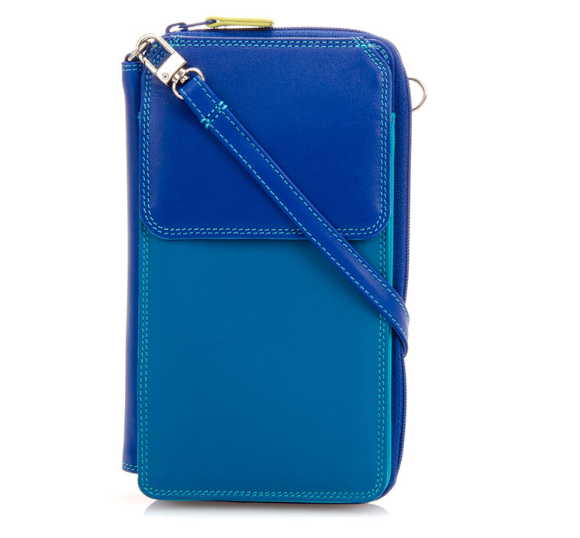 Mywalit XL Phone Mega Purse with Detachable Strap Seascape