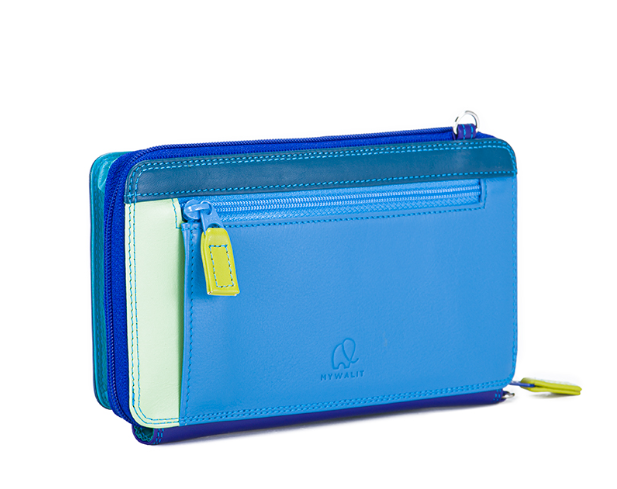 Mywalit XL Phone Mega Purse with Detachable Strap Seascape