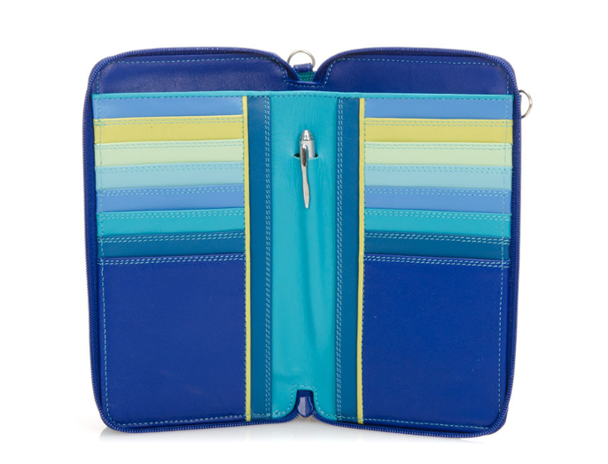Mywalit XL Phone Mega Purse with Detachable Strap Seascape
