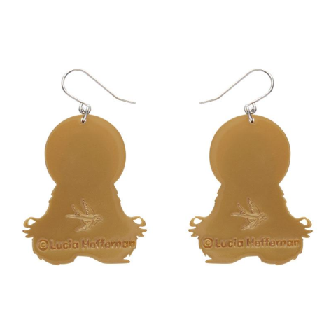 Erstwilder Lucia The Yoga Chick Drop Earrings