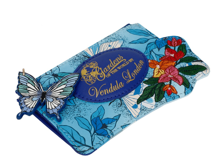 Vendula Gardens of the World Greece Zipper Card Coin Purse