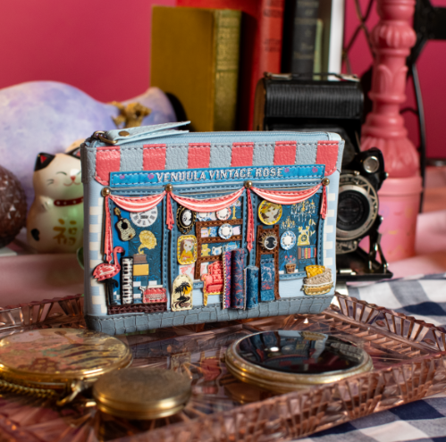 Vendula Vintage Rose Key Coin Purse