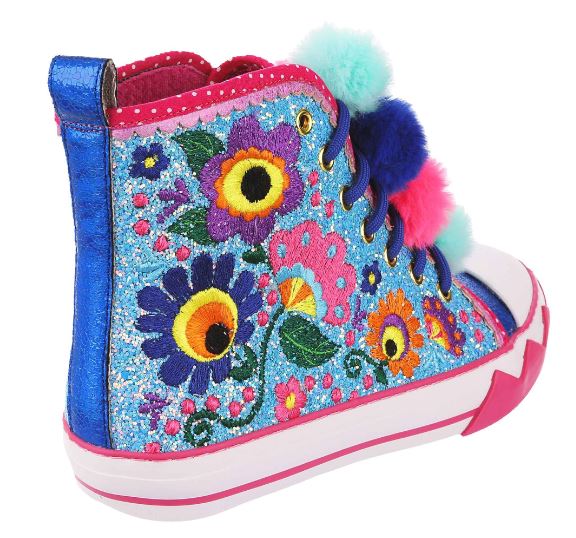 Irregular Choice Carnival Carnation Blue