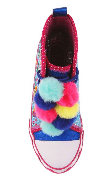 Irregular Choice Carnival Carnation Blue