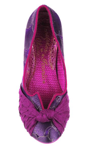 Irregular Choice Dazzle Pants Purple