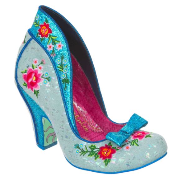 Irregular Choice Fancy Folk Blue