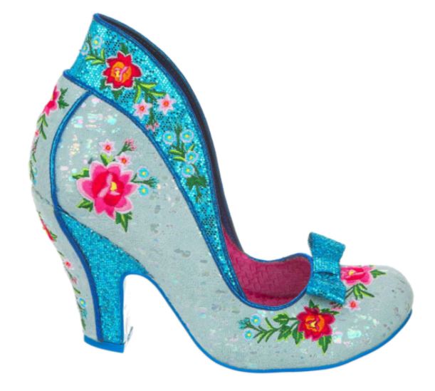 Irregular Choice Fancy Folk Blue