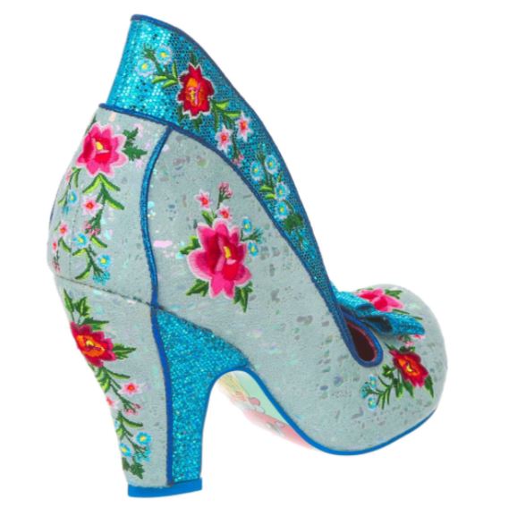 Irregular Choice Fancy Folk Blue