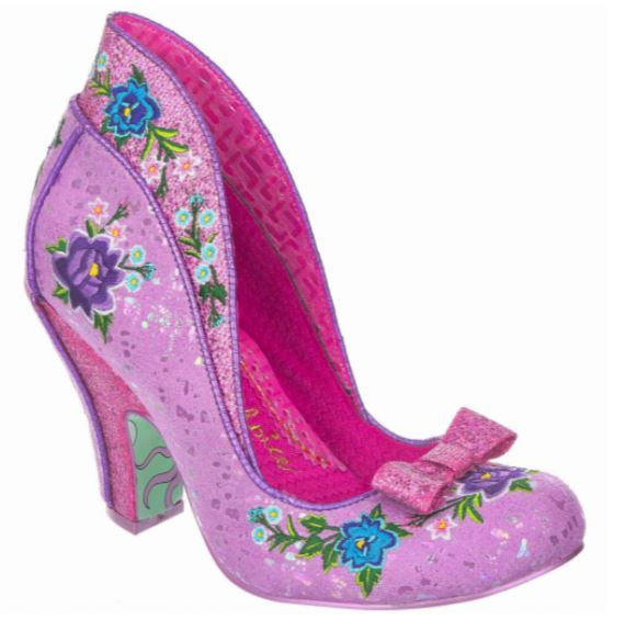 Irregular Choice Fancy Folk Pink