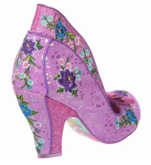 Irregular Choice Fancy Folk Pink