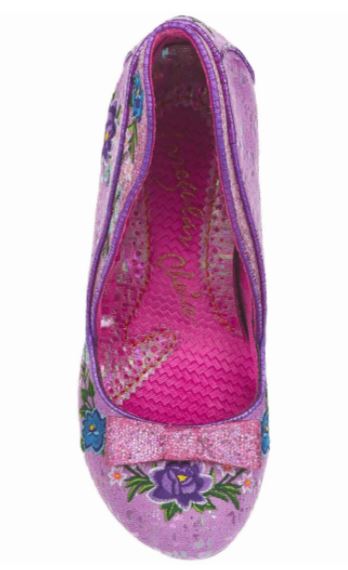 Irregular Choice Fancy Folk Pink