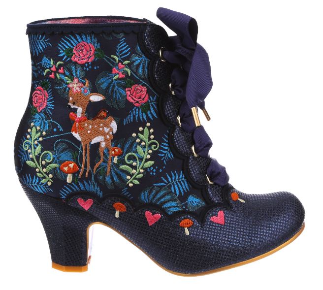 Irregular Choice Woodlands Forest Frolics Blue