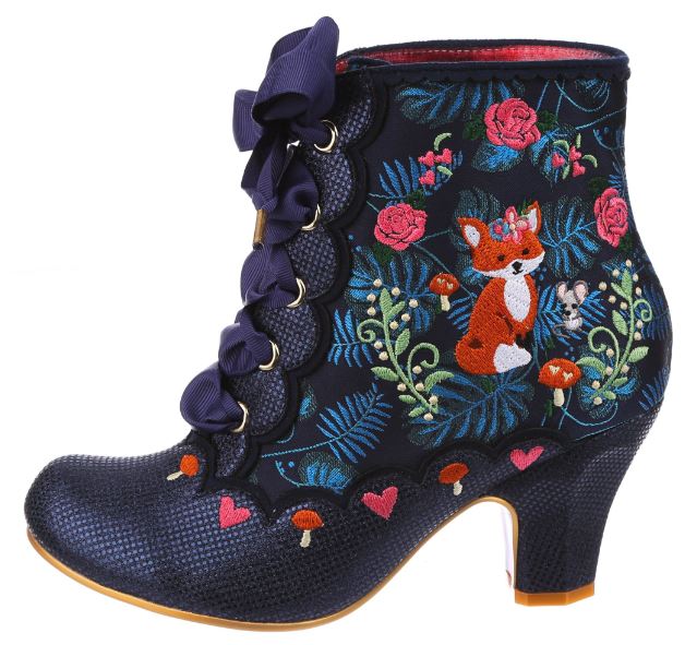 Irregular Choice Woodlands Forest Frolics Blue