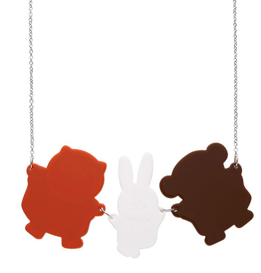 Erstwilder Miffy and Friends Necklace
