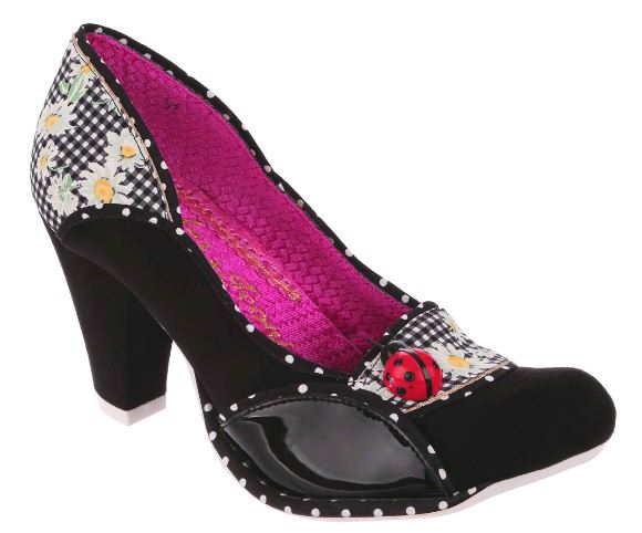 Irregular Choice Future Ladybug 2 Black