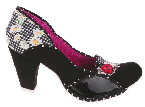 Irregular Choice Future Ladybug 2 Black