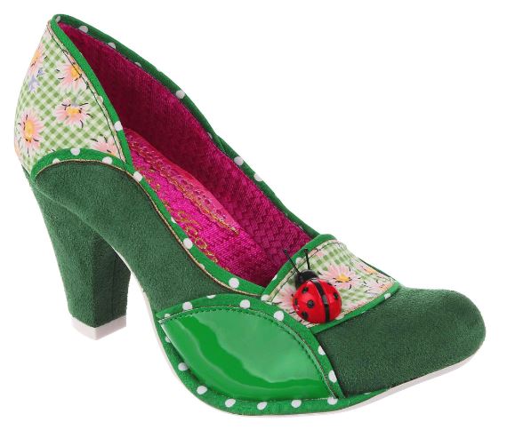 Irregular Choice Future Ladybug 2 Green