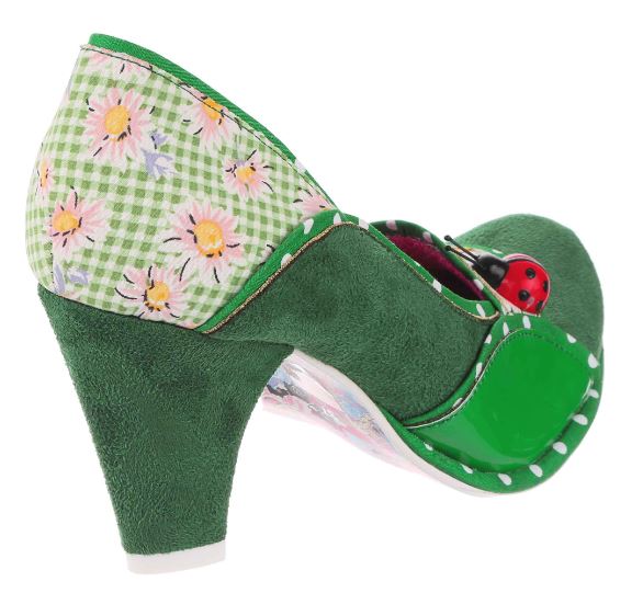 Irregular Choice Future Ladybug 2 Green