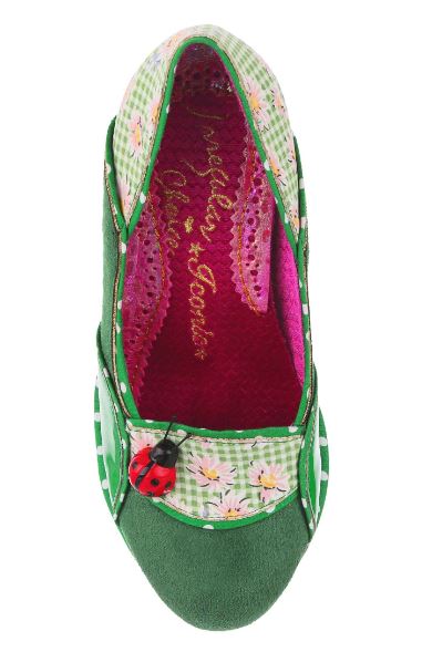 Irregular Choice Future Ladybug 2 Green