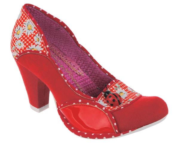 Irregular Choice Future Ladybug 2 Red