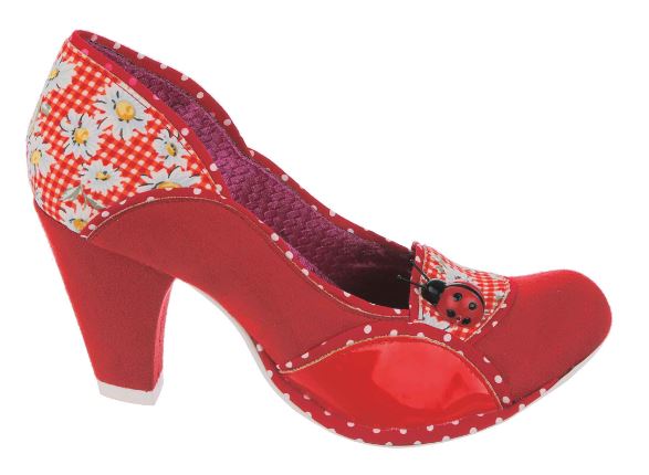 Irregular Choice Future Ladybug 2 Red