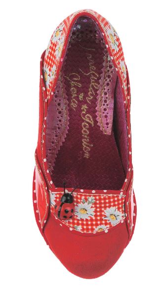 Irregular Choice Future Ladybug 2 Red