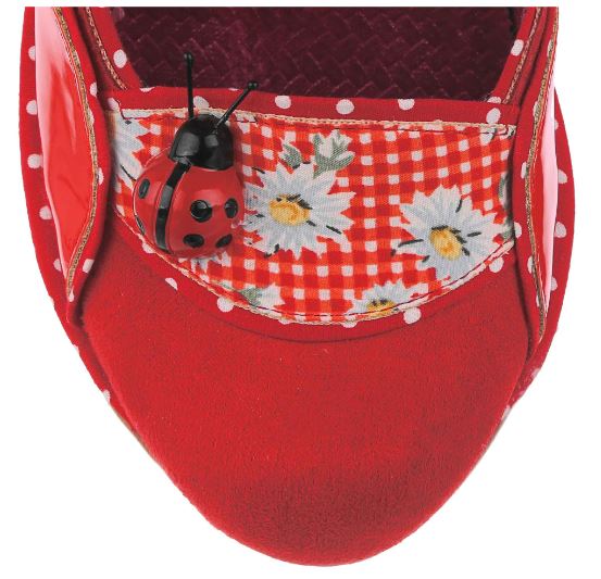 Irregular Choice Future Ladybug 2 Red