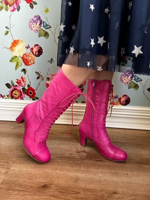 Rock n Dot Elouise Hot Pink